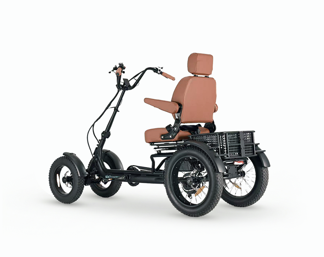 ANYterrain 4 Wheel 750W Recumbent E-Bike