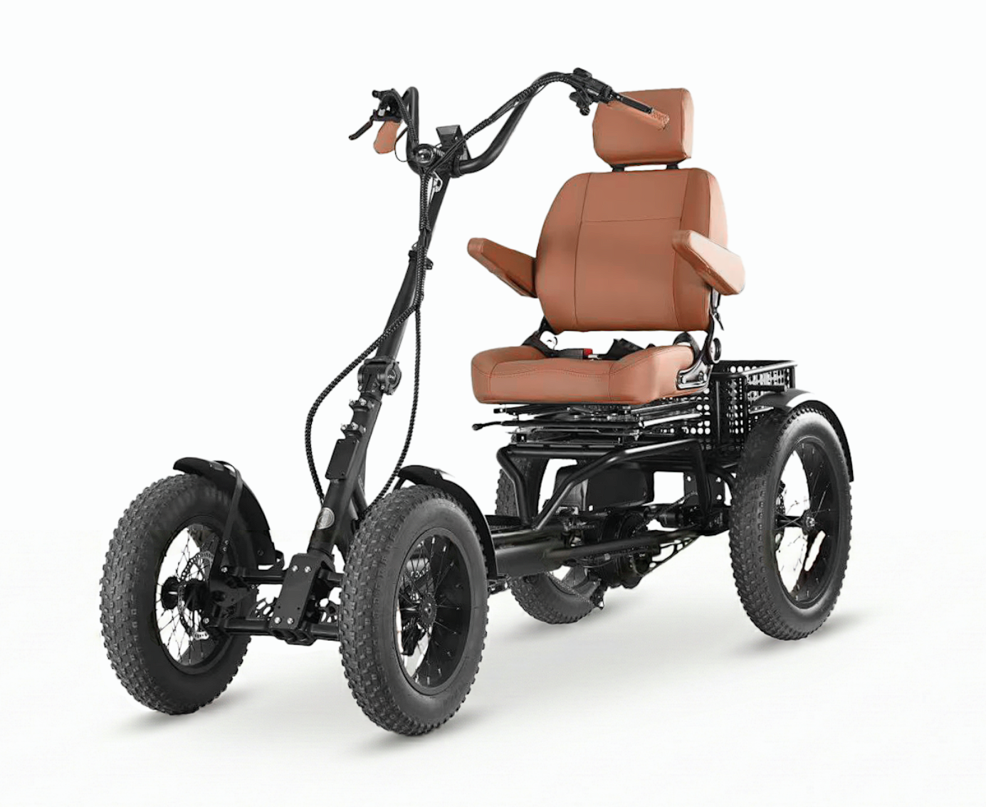 ANYterrain 4 Wheel 750W Recumbent E-Bike