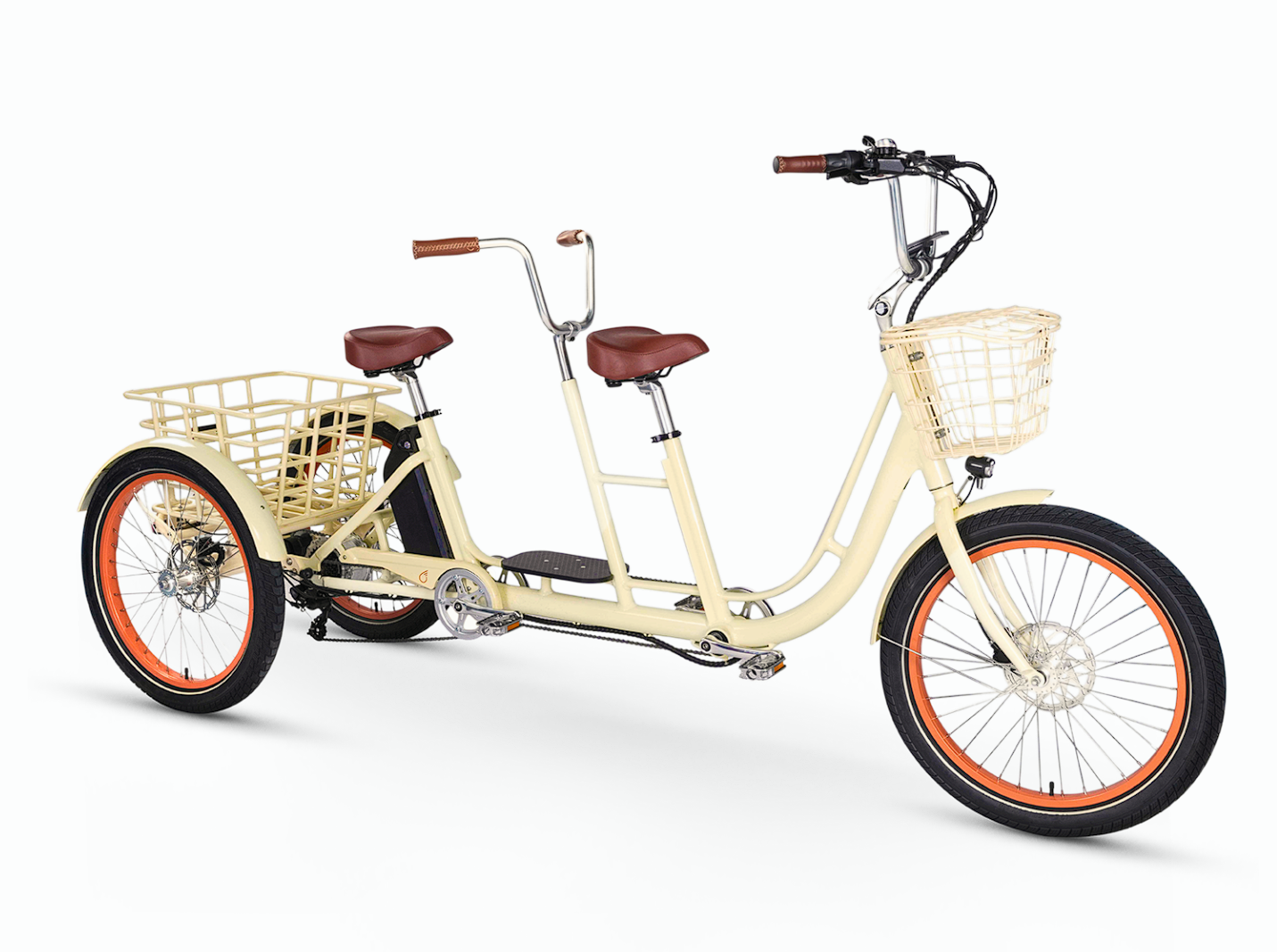 EVRYjourney Electric Trike Tandem 750W