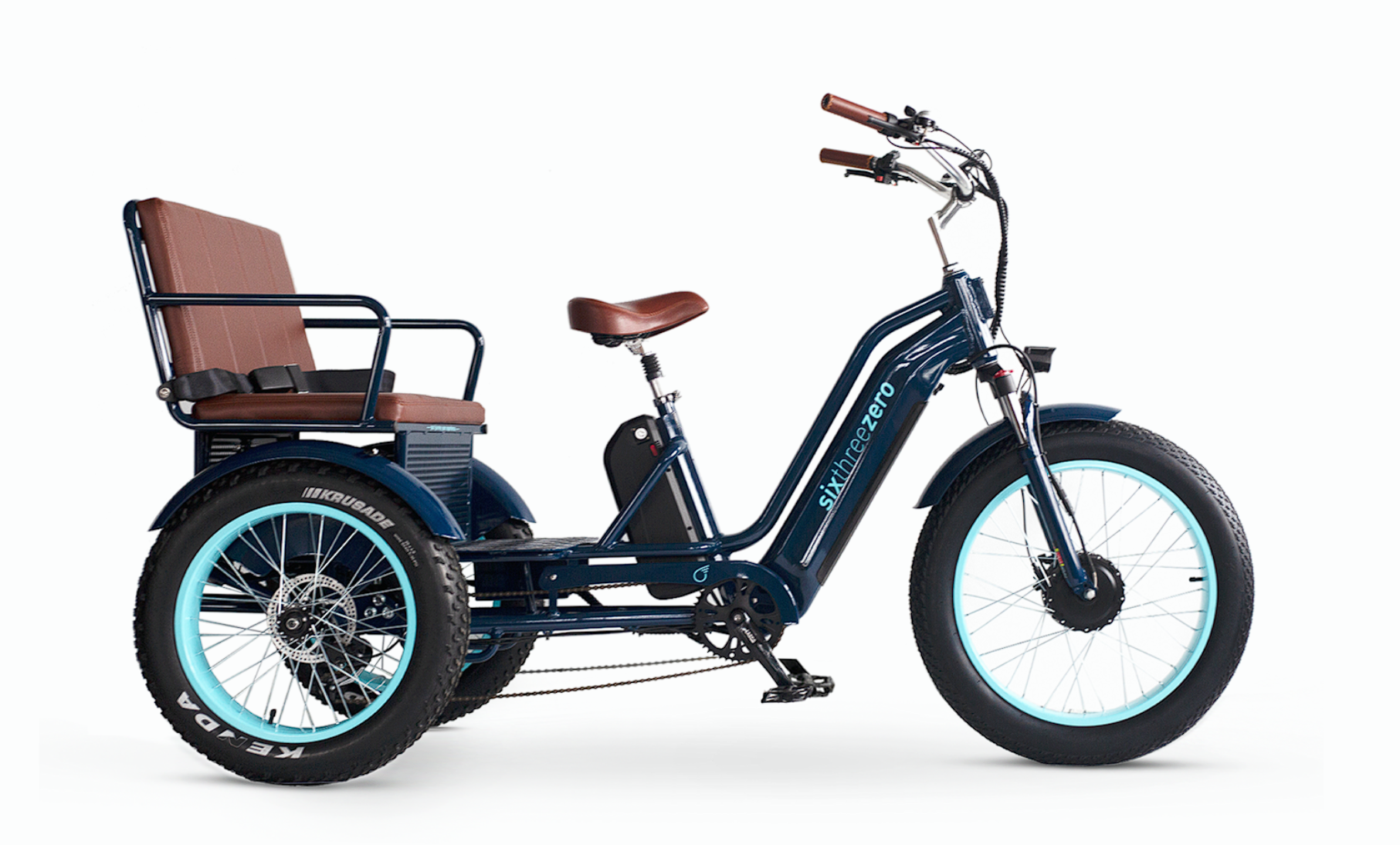 EVRYjourney E-Bike Rickshaw Dual 750W (Max 1500W, Dual Battery, Total 42Ah)