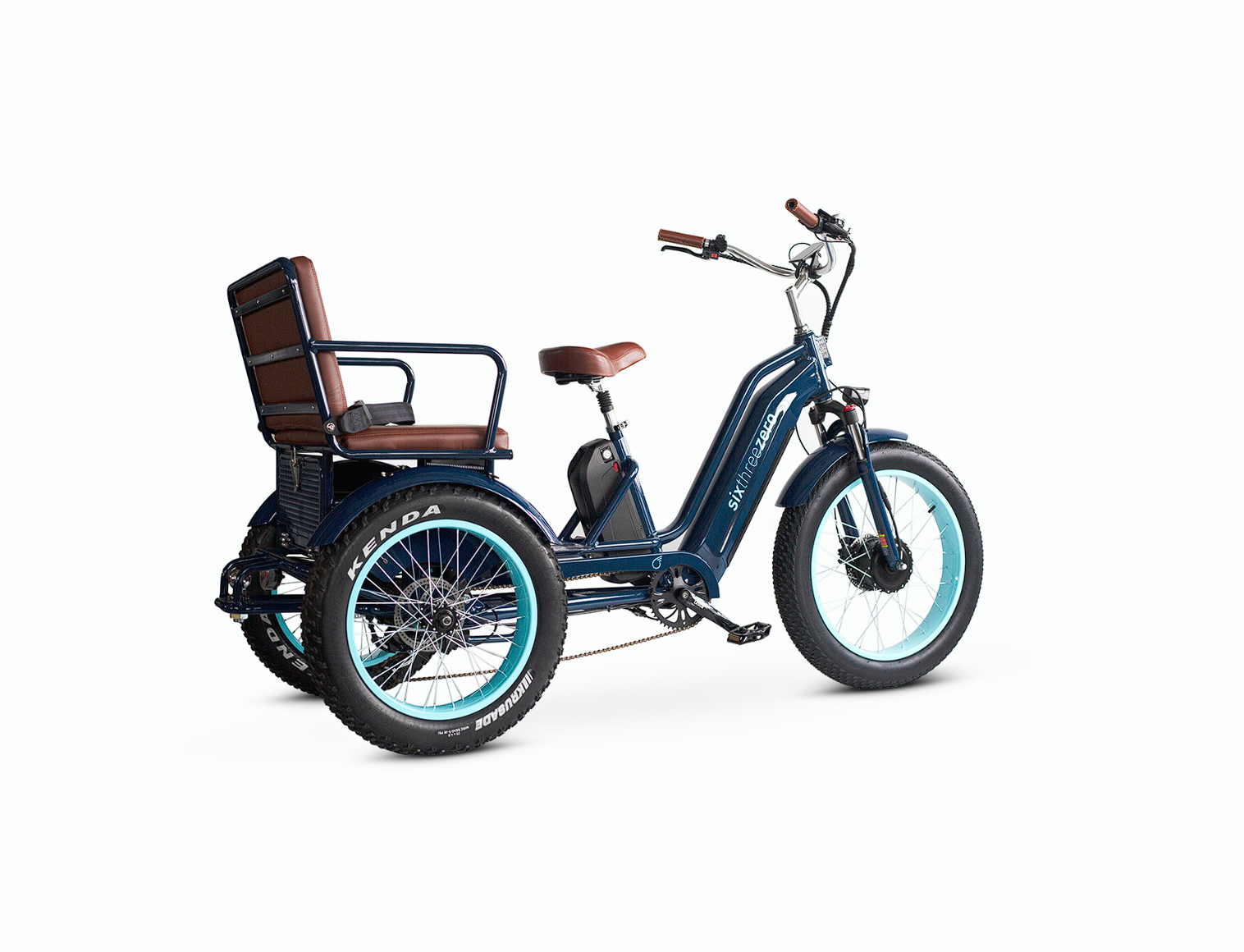 EVRYjourney E-Bike Rickshaw Dual 750W (Max 1500W, Dual Battery, Total 42Ah)