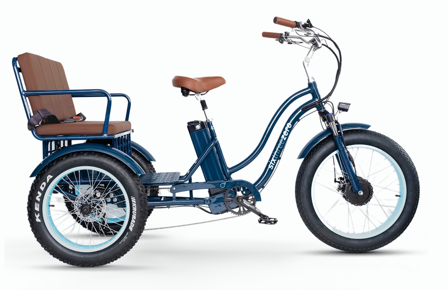 EVRYjourney Electric Tricycle Rickshaw 750W with Passenger Seat