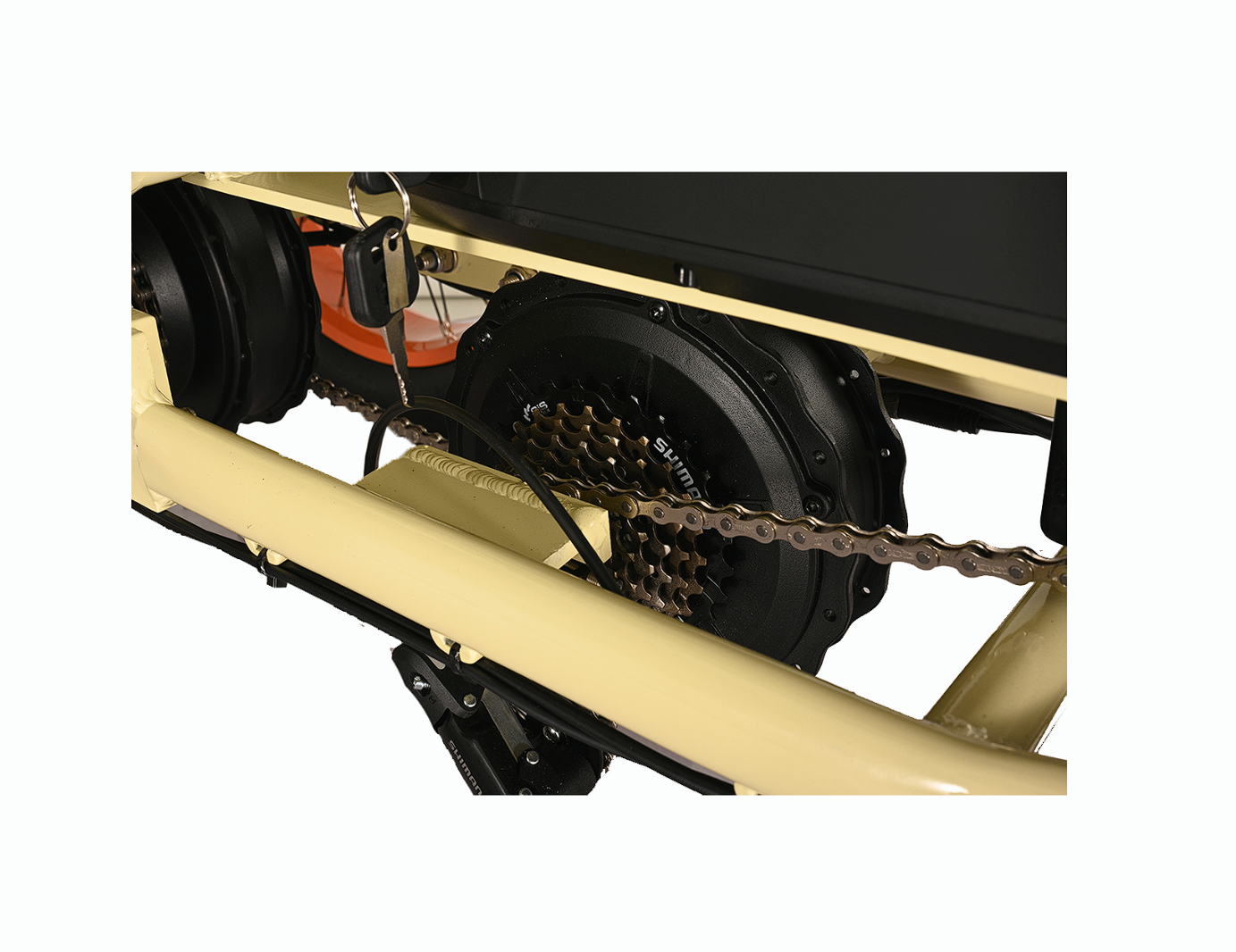 ANYterrain 4 Wheel 1500W Dual Motor Recumbent E-Bike