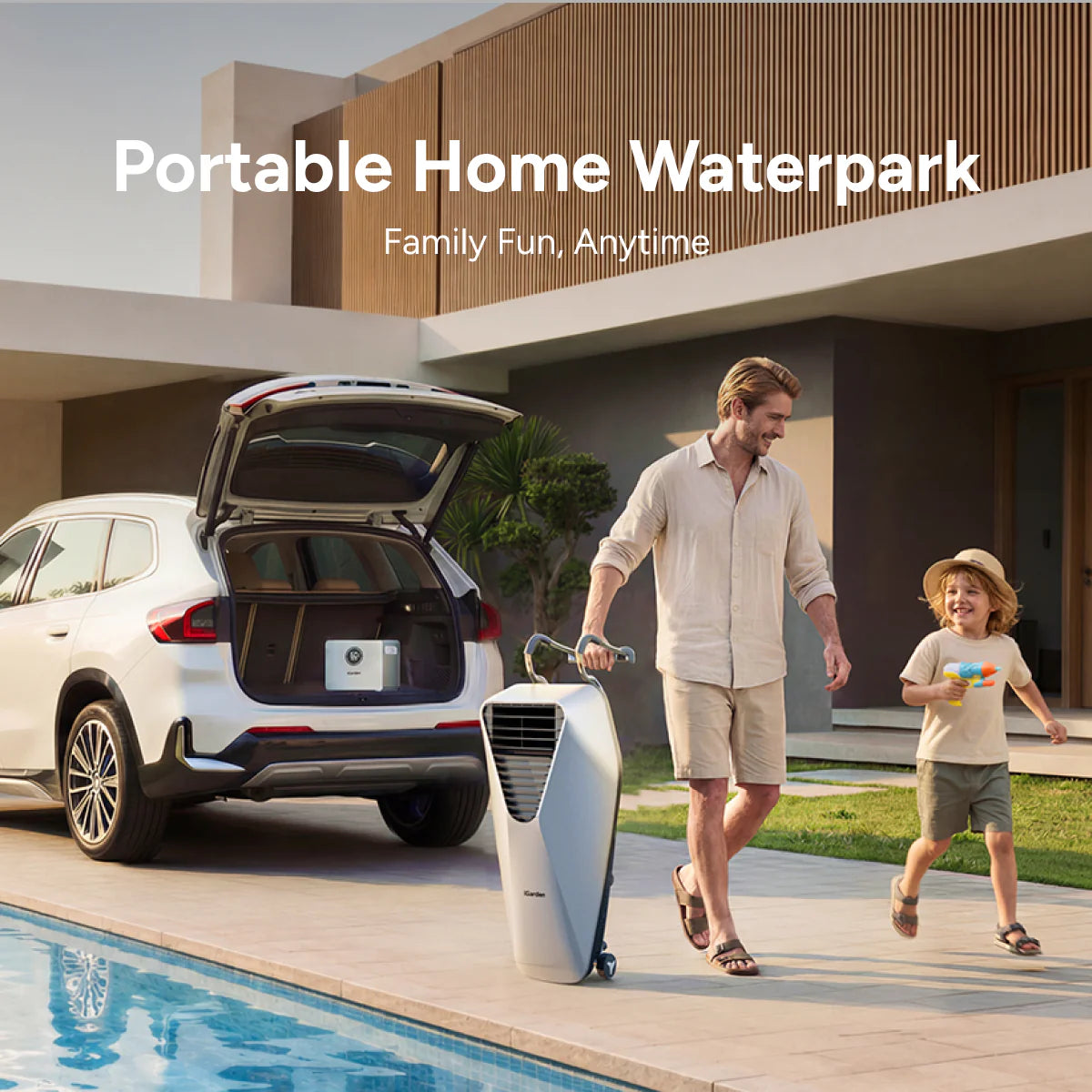 iGarden Portable Swim Jet X AIR