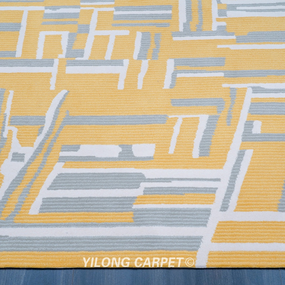 Hand Tufted Wool Carpet Modern Simple Design Carpet 6.56x9.84ft