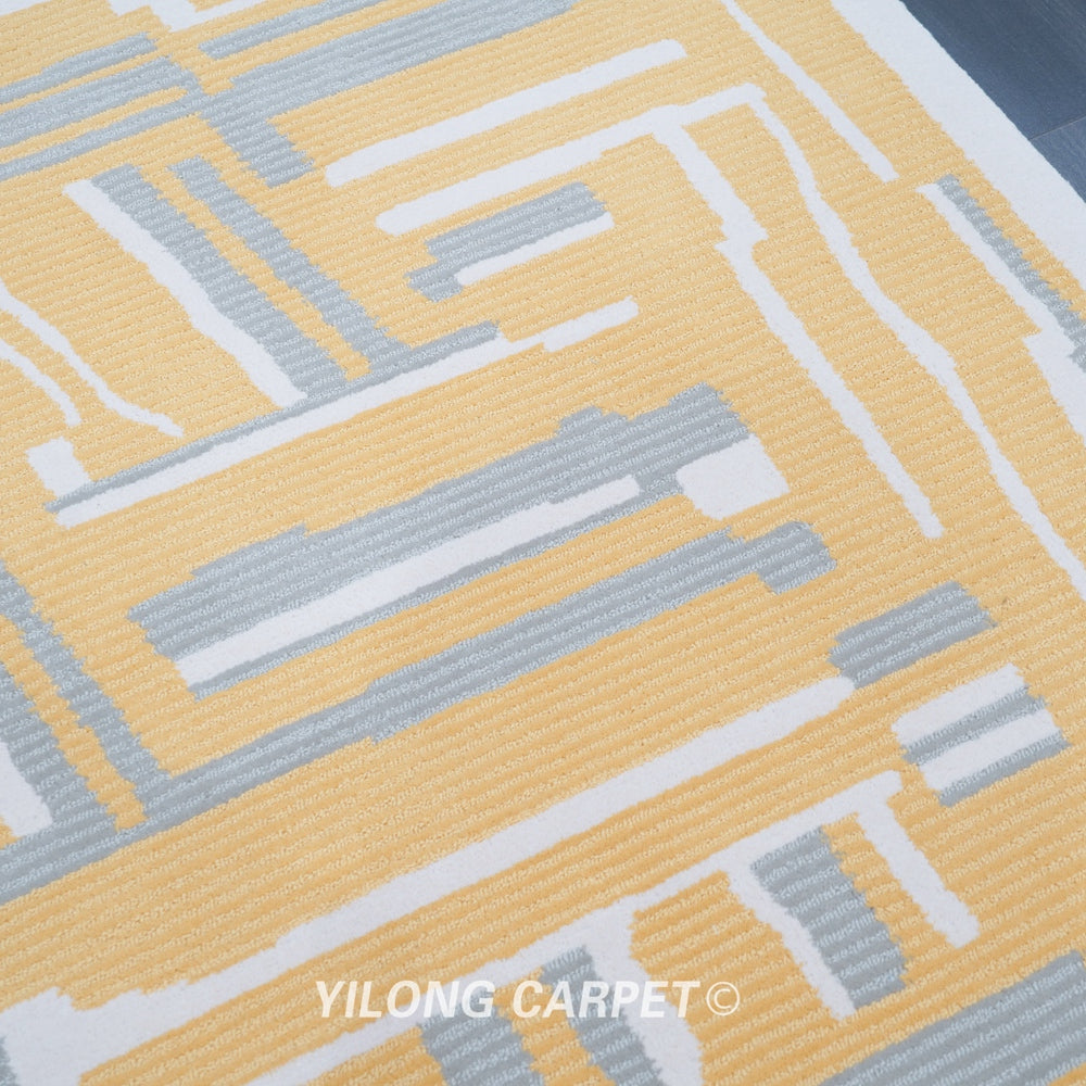 Hand Tufted Wool Carpet Modern Simple Design Carpet 6.56x9.84ft