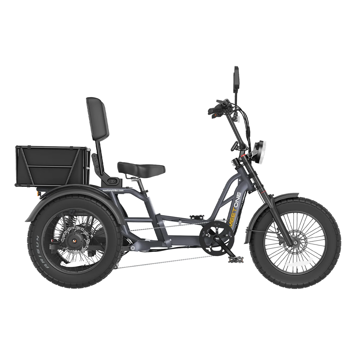 Meet One Tour Lite 2.0 Full Suspension Semi-Recumbent Electric Trike