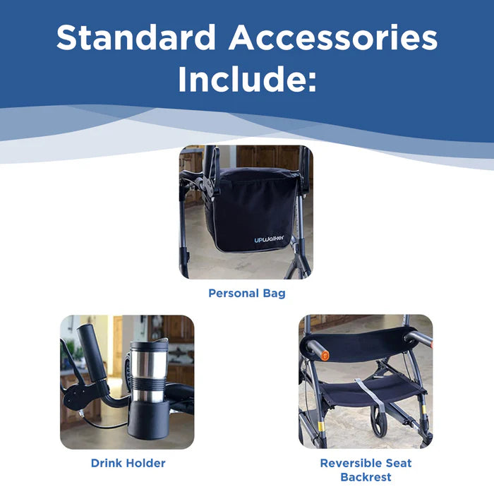 Journey UPWalker EZ Lite – Lightweight Folding Rollator