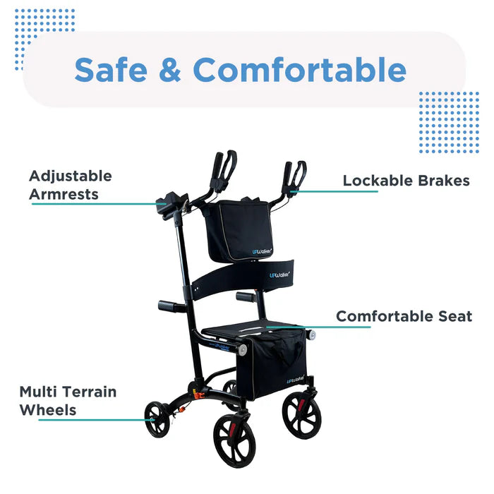 Journey UPWalker Premium Lite – Lightweight Rollator