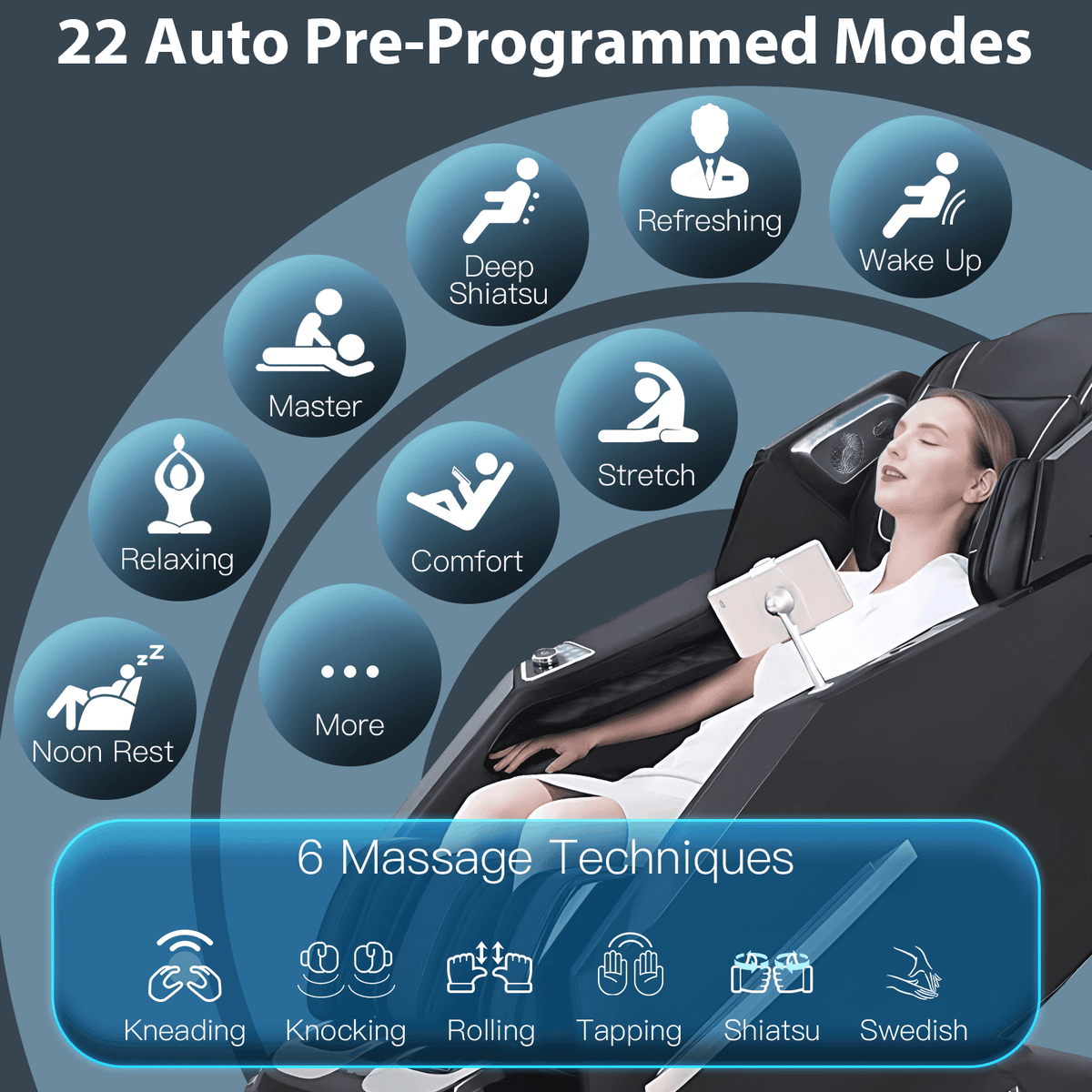 Kollecktiv 301 Luxury 5D Massage Chair