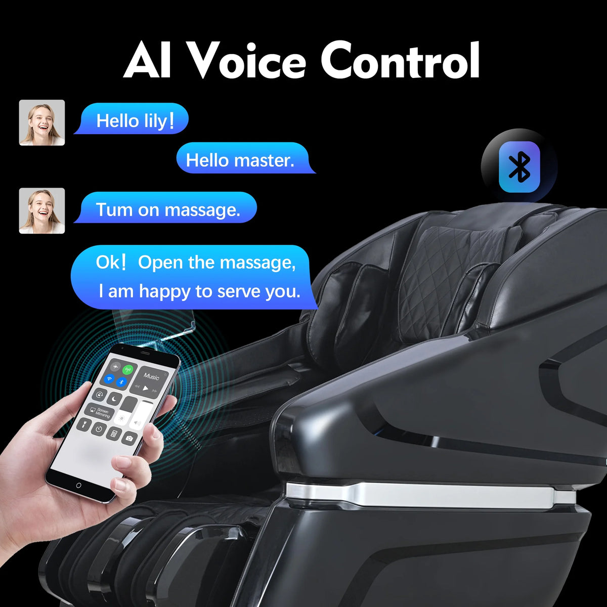 Kollecktiv 201 Zero Gravity 4D Massage Chair