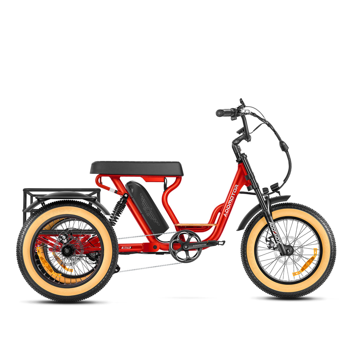 Soletri II M-366X Full-Suspension Passenger Electric Trike