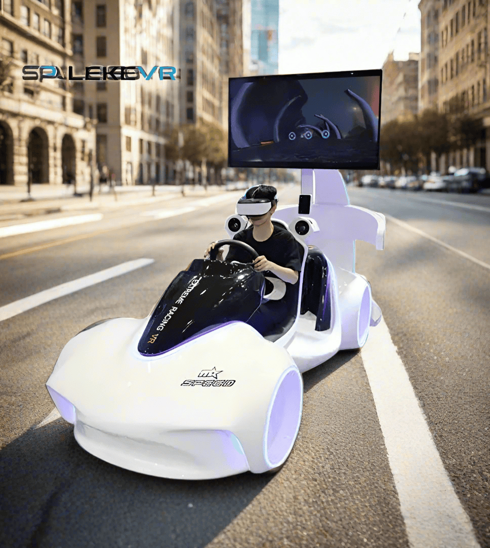 Virtual Reality Racing, Airplane & Roller Coaster Simulator