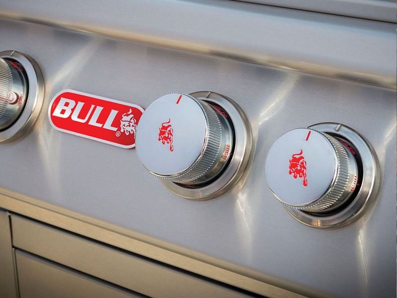 Bull Angus 30-Inch 4-Burner Built-In Gas Grill with Rear Infrared Burner & Rotisserie