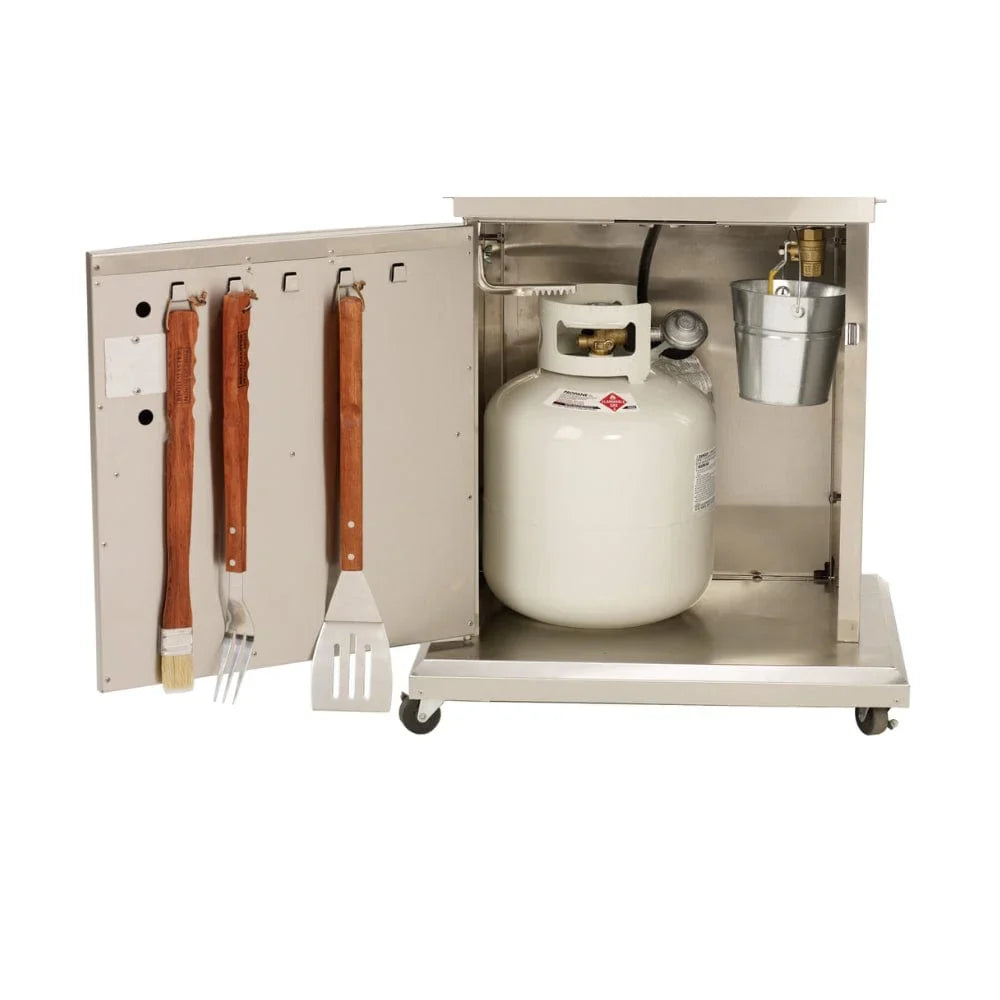 Broilmaster Grill Carts – Stainless Steel & Painted Steel Options
