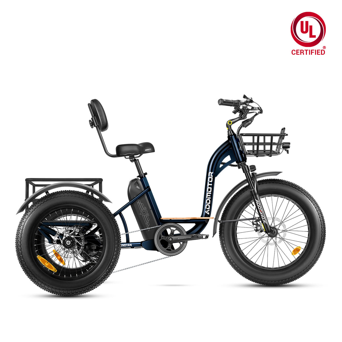 Grandtan M-340 Full-Suspension Fat Tire Electric Trike