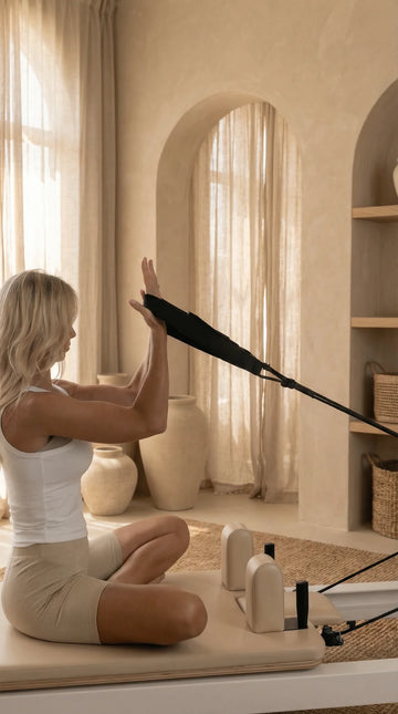 Queen Foldable Pilates Reformer – Commercial-Grade Folding Pilates Equipment
