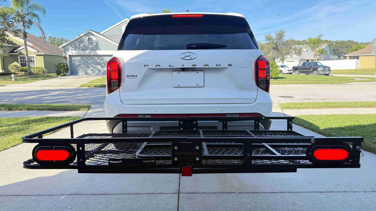 eTrike Hitch Rack - SD 32-65 | 250 lb Platform Carrier with Folding Ramp