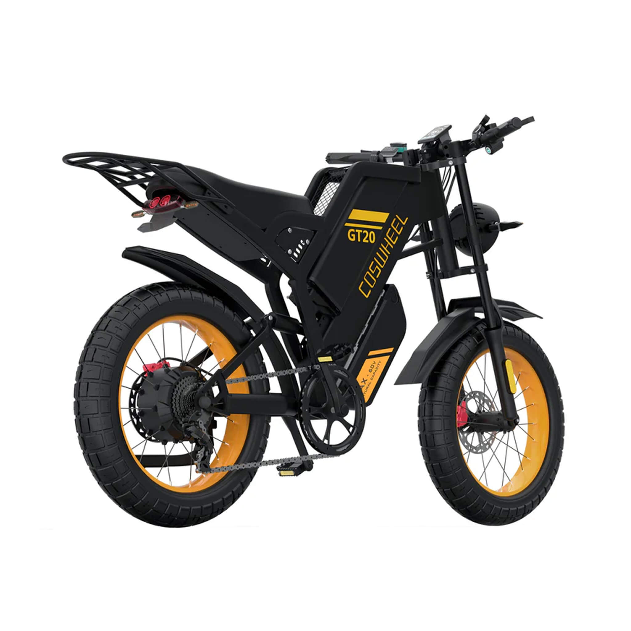 Coswheel GT20 Max 60V/40AH 2000W Dual-Battery Fat Tire Electric Bike