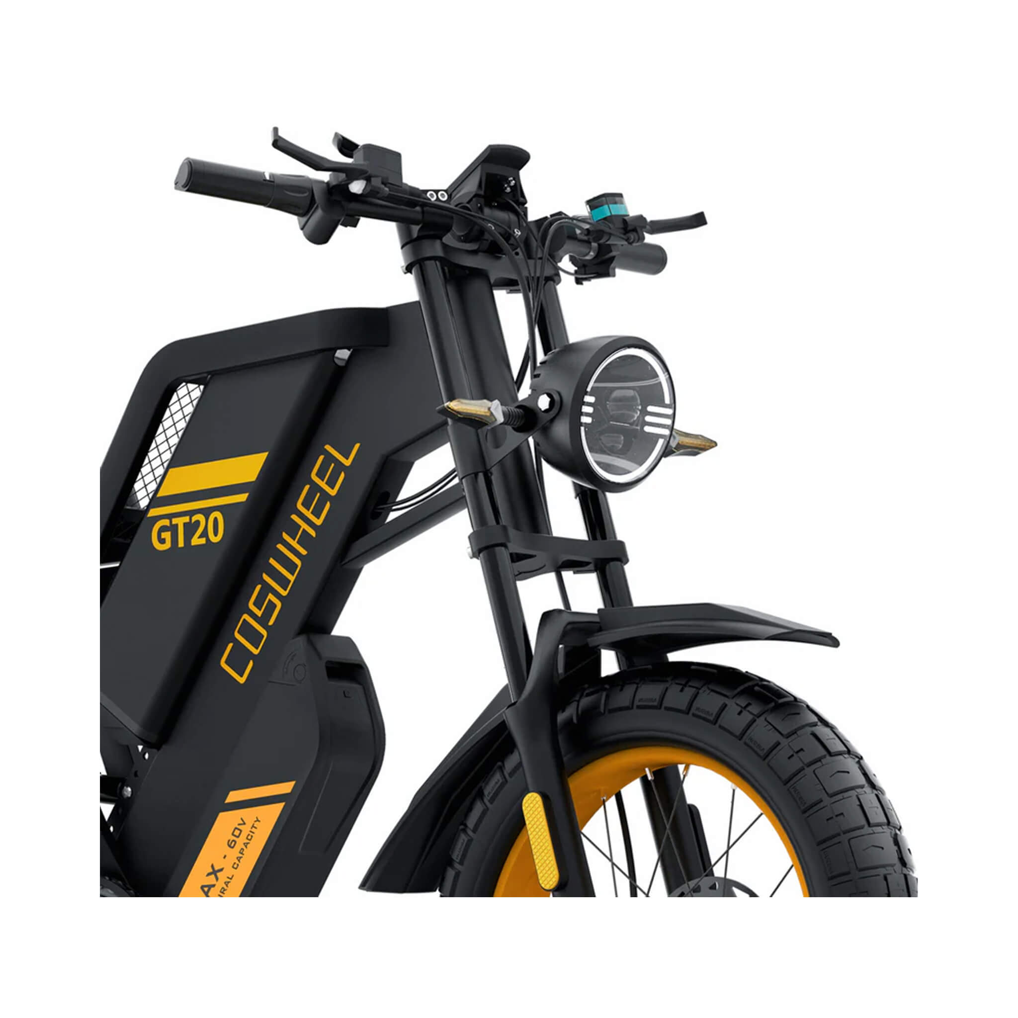 Coswheel GT20 Max 60V/40AH 2000W Dual-Battery Fat Tire Electric Bike