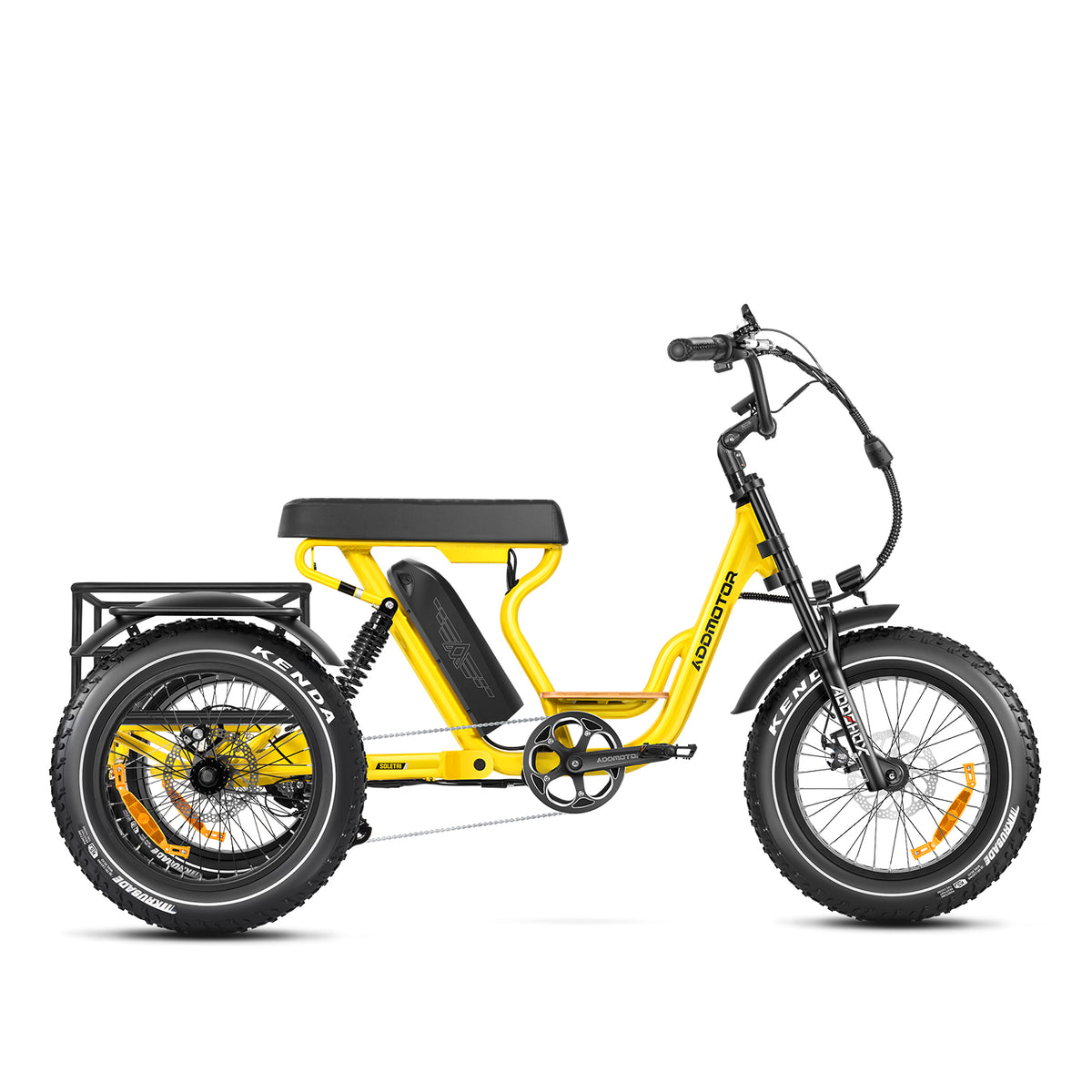 Soletri II M-366X Full-Suspension Passenger Electric Trike