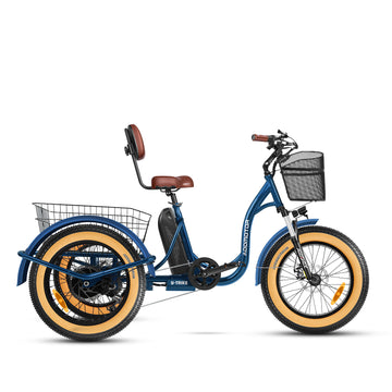 U-Trike U-750 Tilting Fat Tire Electric Trike