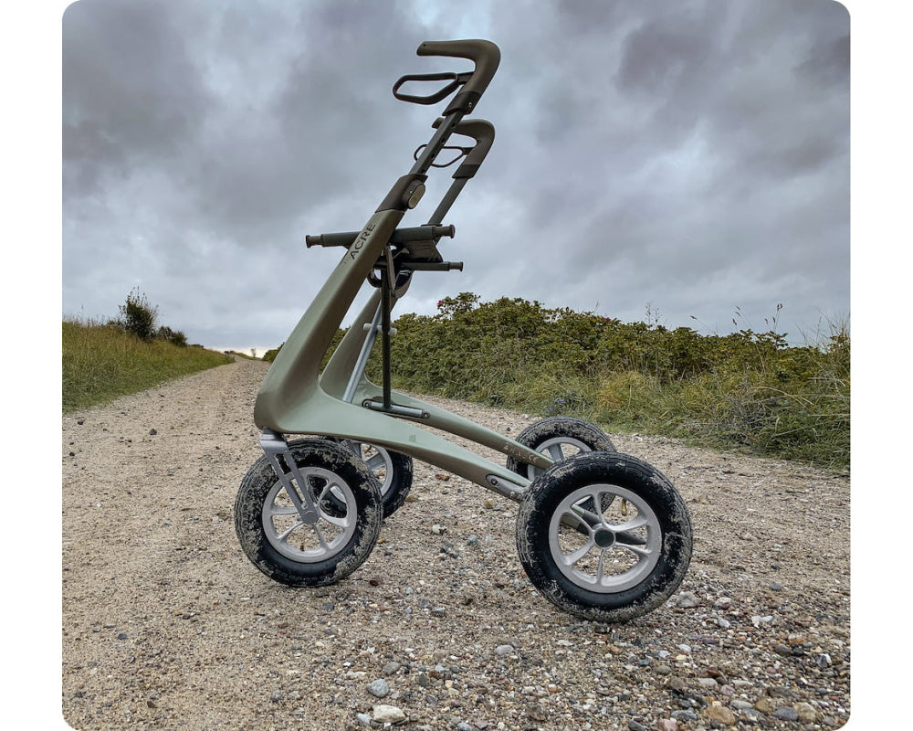 Carbon Overland All-Terrain Rollator Walker
