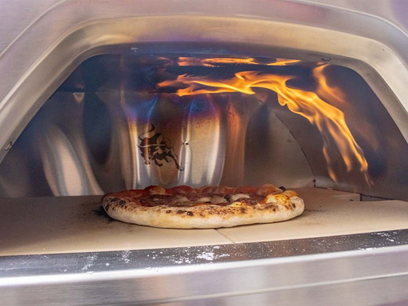 Bull Dual Fuel Countertop Pizza Oven – Gas & Wood-Fired Outdoor Oven