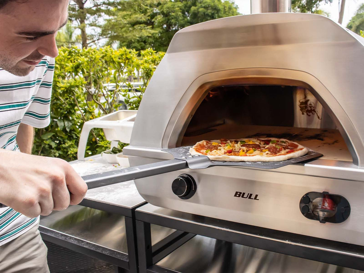 Bull Dual Fuel Countertop Pizza Oven – Gas & Wood-Fired Outdoor Oven