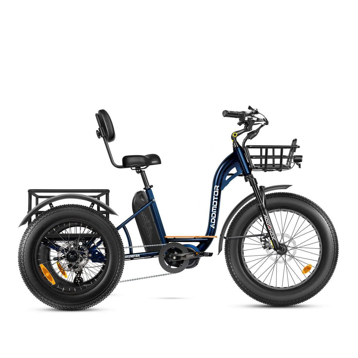 Grandtan Turbo 1000W Mid-Drive Fat Tire Electric Trike