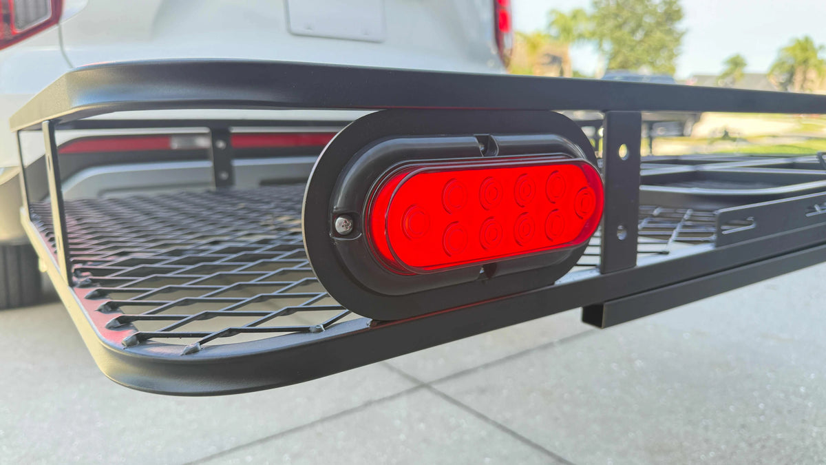 eTrike Hitch Rack - SD 32-65 | 250 lb Platform Carrier with Folding Ramp