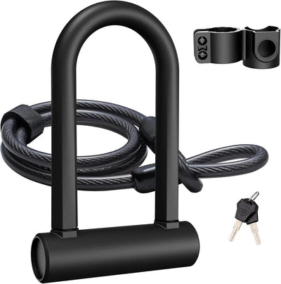 HeavyDuty Anti Theft Secure Combination  EBike/Escooter U Lock