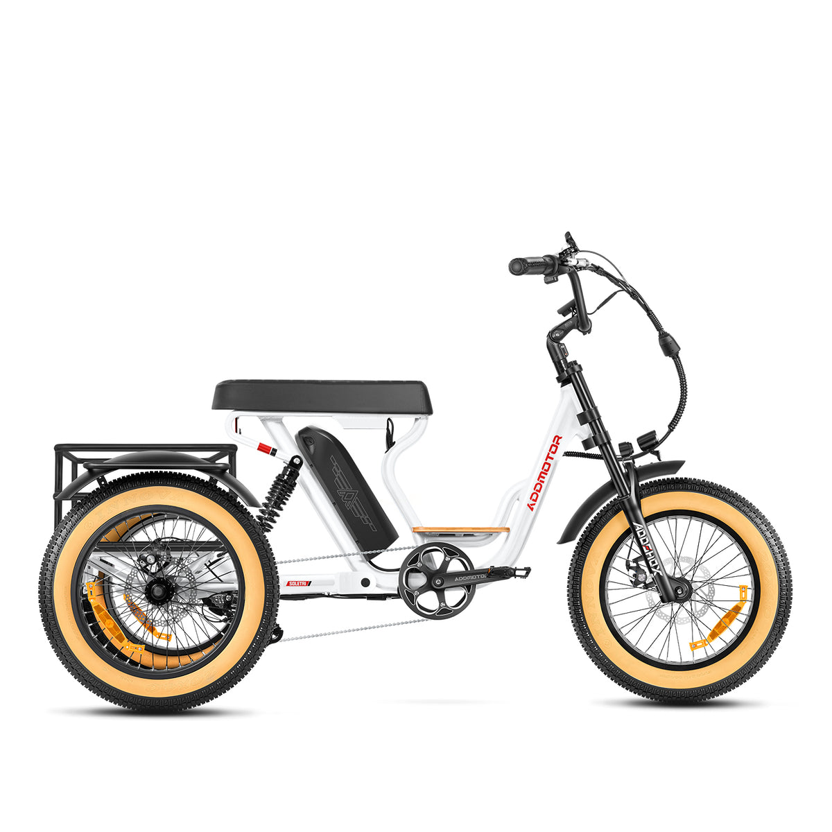 Soletri II M-366X Full-Suspension Passenger Electric Trike