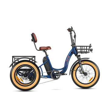 Triketan M-330 Step-Through Fat Tire Electric Trike