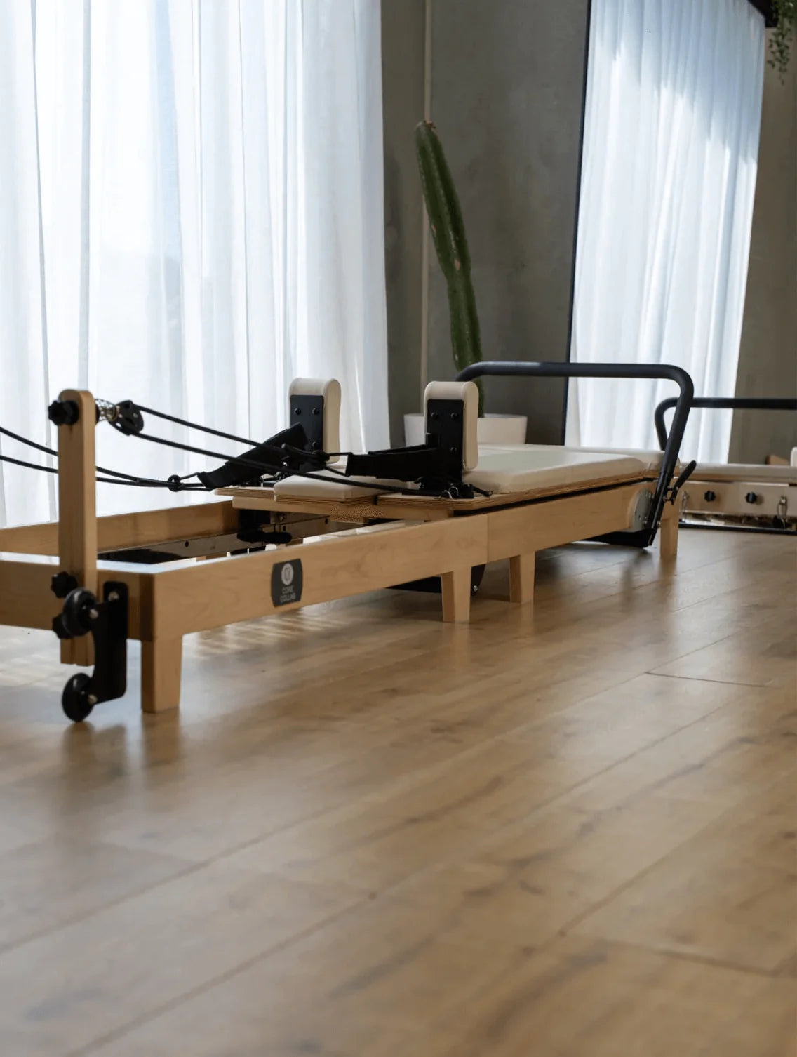 Foldable Eco Warrior Pilates Reformer with Jumpboard & Box