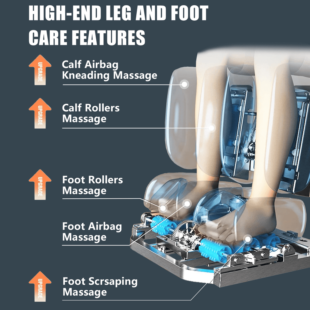 Kollecktiv 301 Luxury 5D Massage Chair