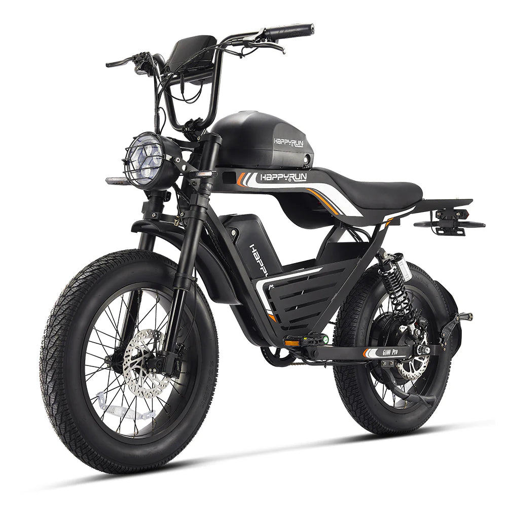 HappyRun G100 Pro 6000W Electric Bike Dual Battery