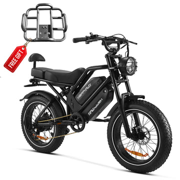 HappyRun G70 2000W Dual Battery Fast Electric Cargo Bike