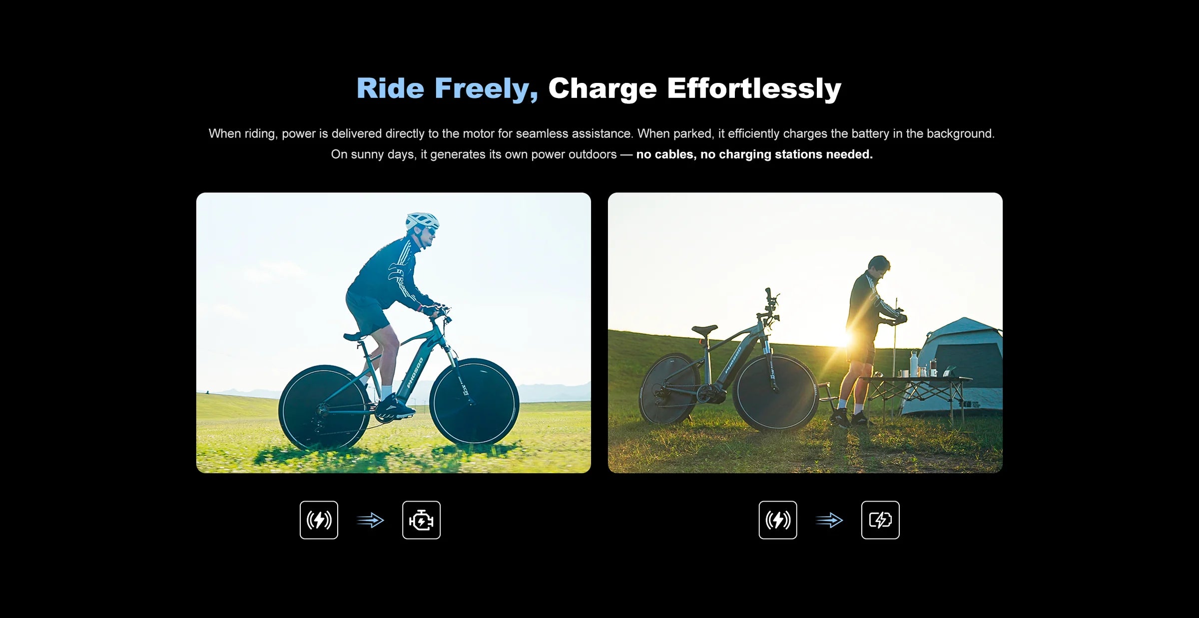 Phosgo Solar Bike (Pre-order)