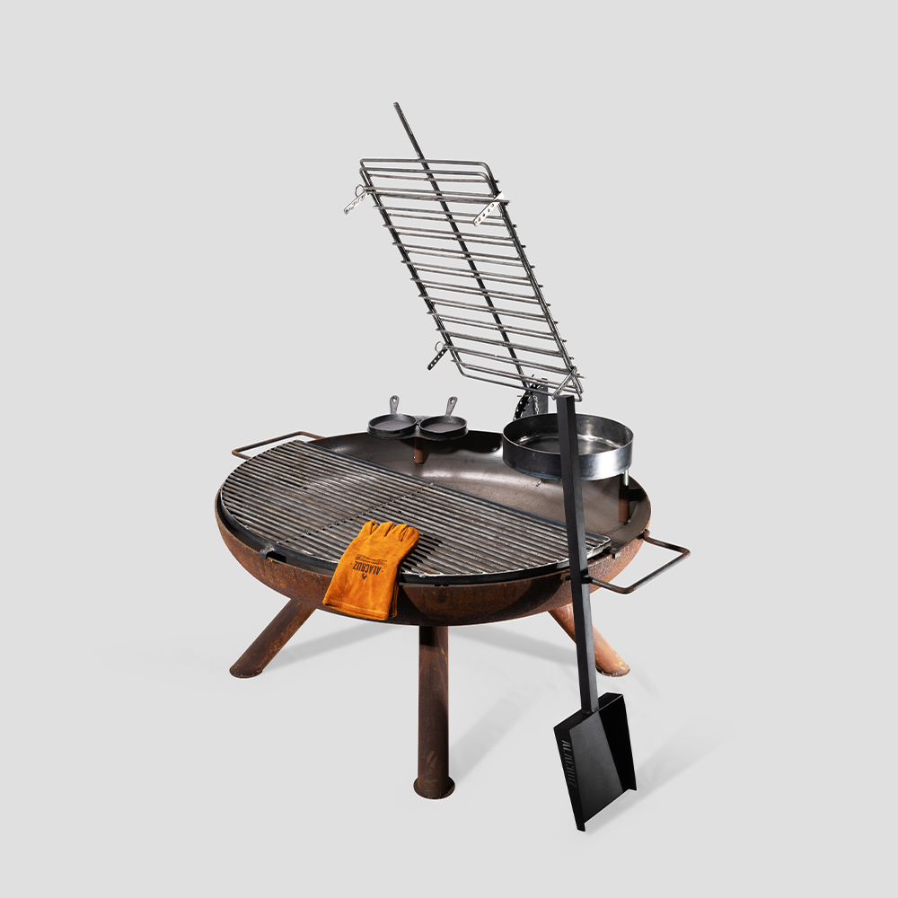 47-Inch Chancha Argentine Open Fire Grill – Heavy-Duty Outdoor BBQ