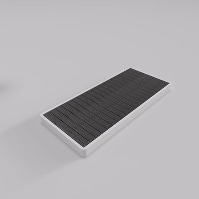AMBOHR Wooden Anti-slip and Easy-to-clean Cold Water Basin Bathtub Mat