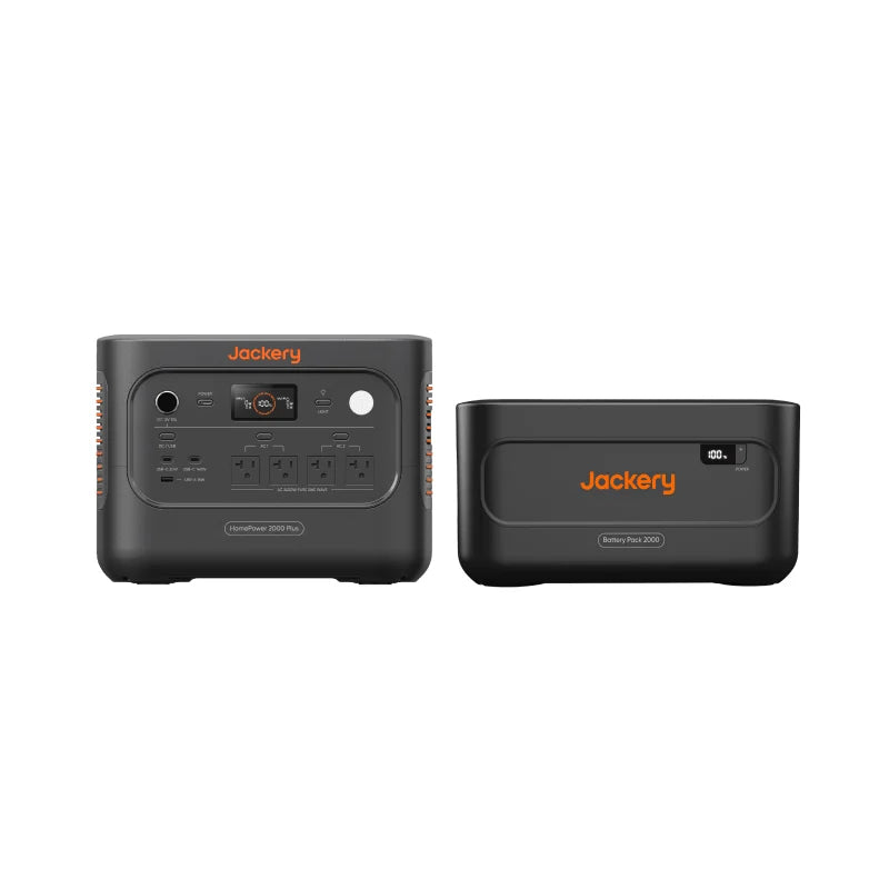 Jackery HomePower 2000 Plus v2 Portable Power Station – 2048Wh, 2400W Output, Expandable Battery Backup
