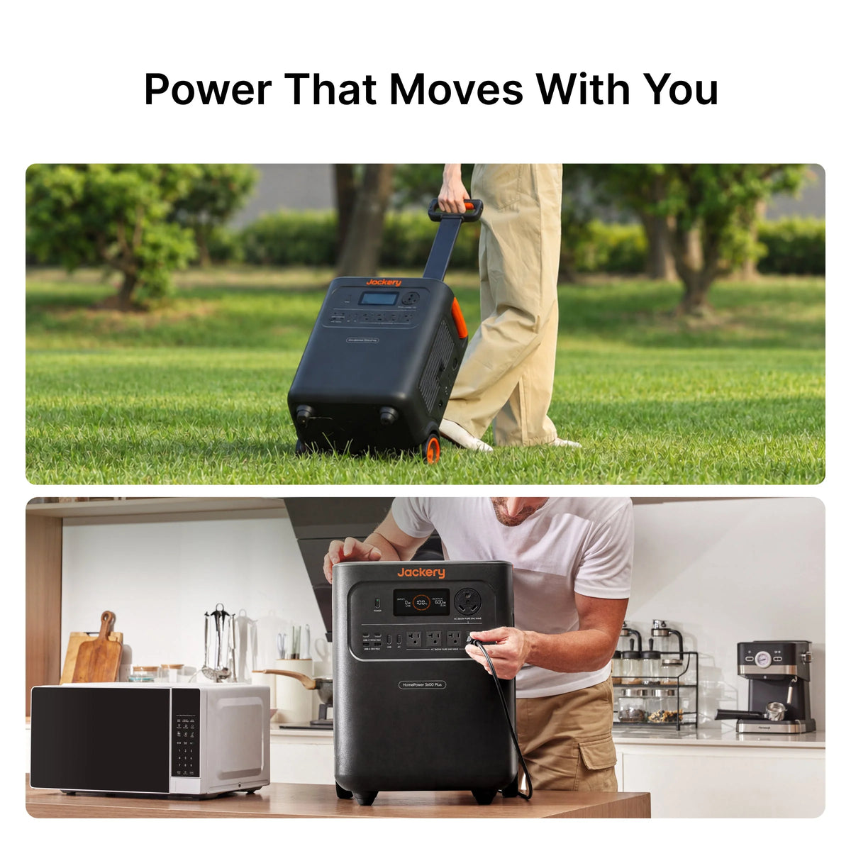 Jackery HomePower 3600 Plus Portable Power Station – 3584Wh LiFePO₄ Battery, 3600W Output