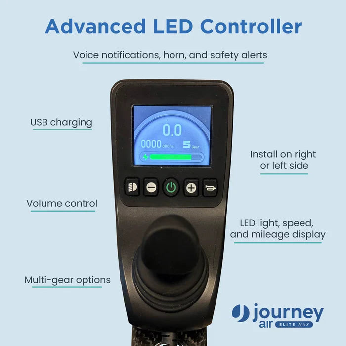 Journey Air Elite Max Ultra-Lightweight Portable Power Chair