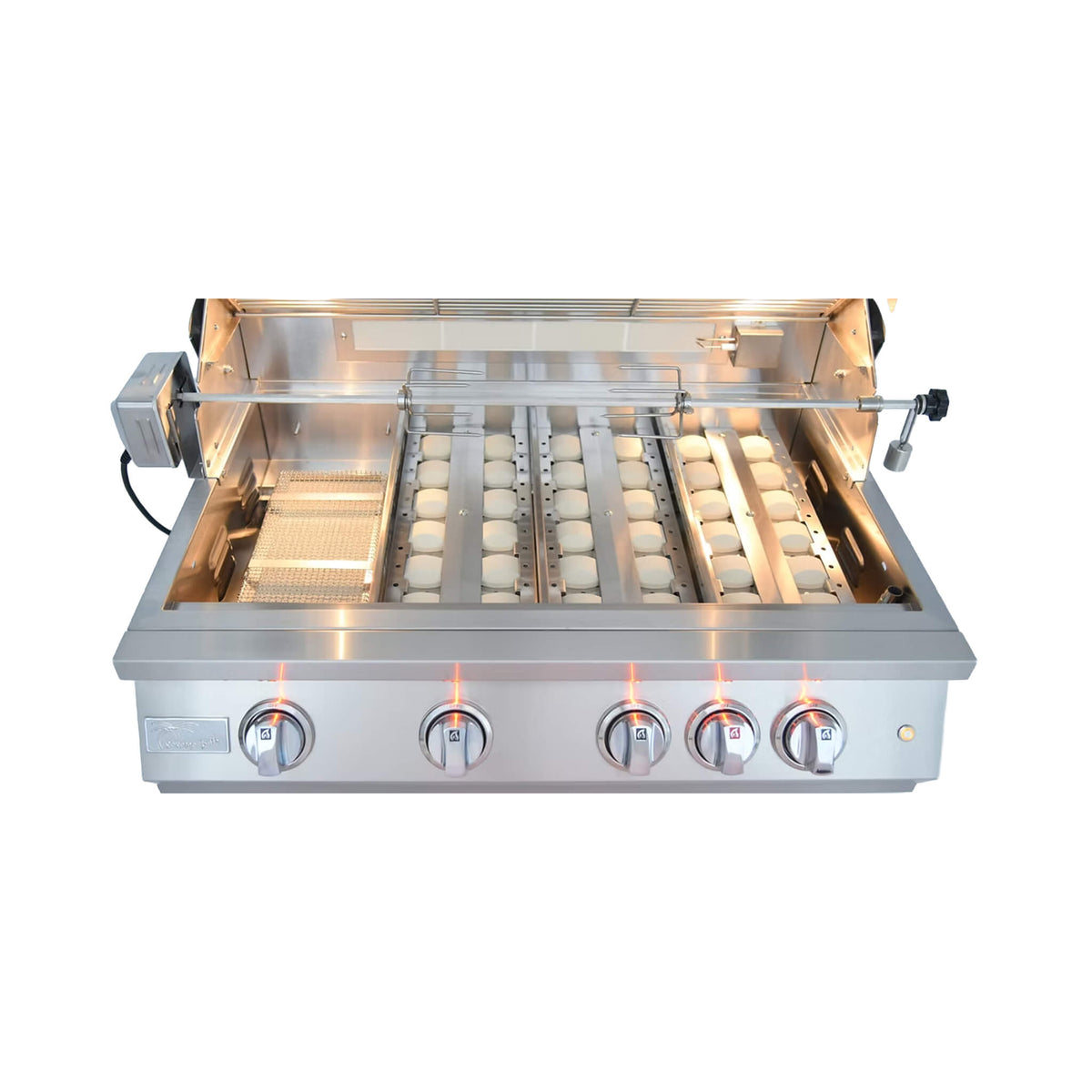 32-Inch Premium 72K BTU Professional 4-Burner Built-In Gas Grill