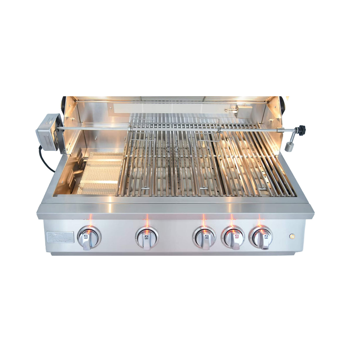 32-Inch Premium 72K BTU Professional 4-Burner Built-In Gas Grill