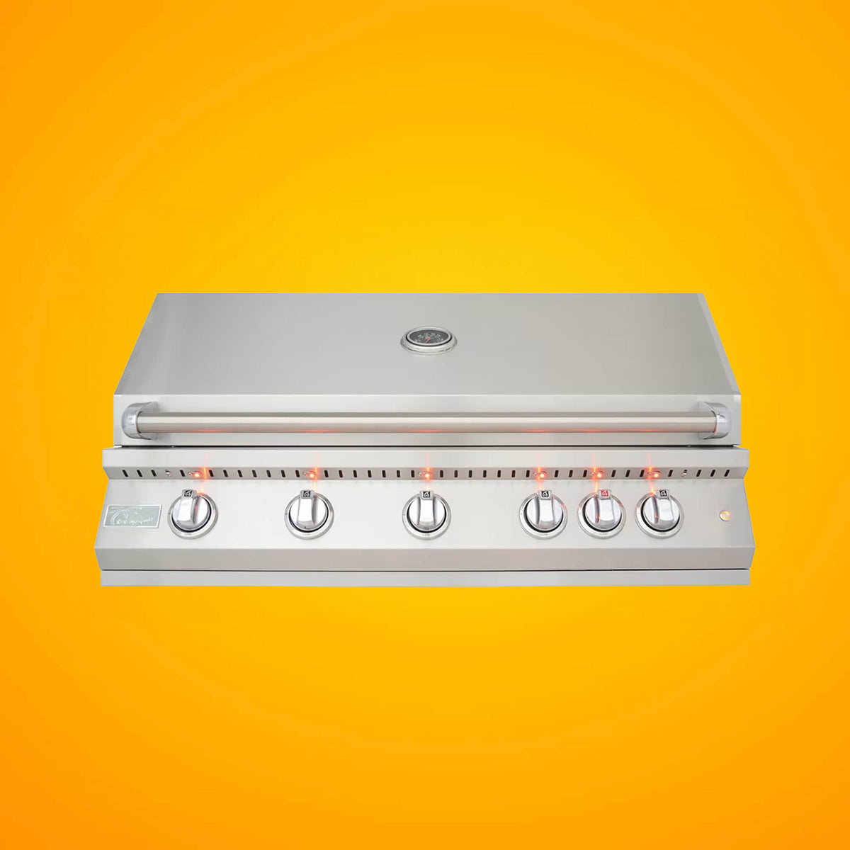 40-Inch Premium 87K BTU Professional 5-Burner Built-In Gas Grill