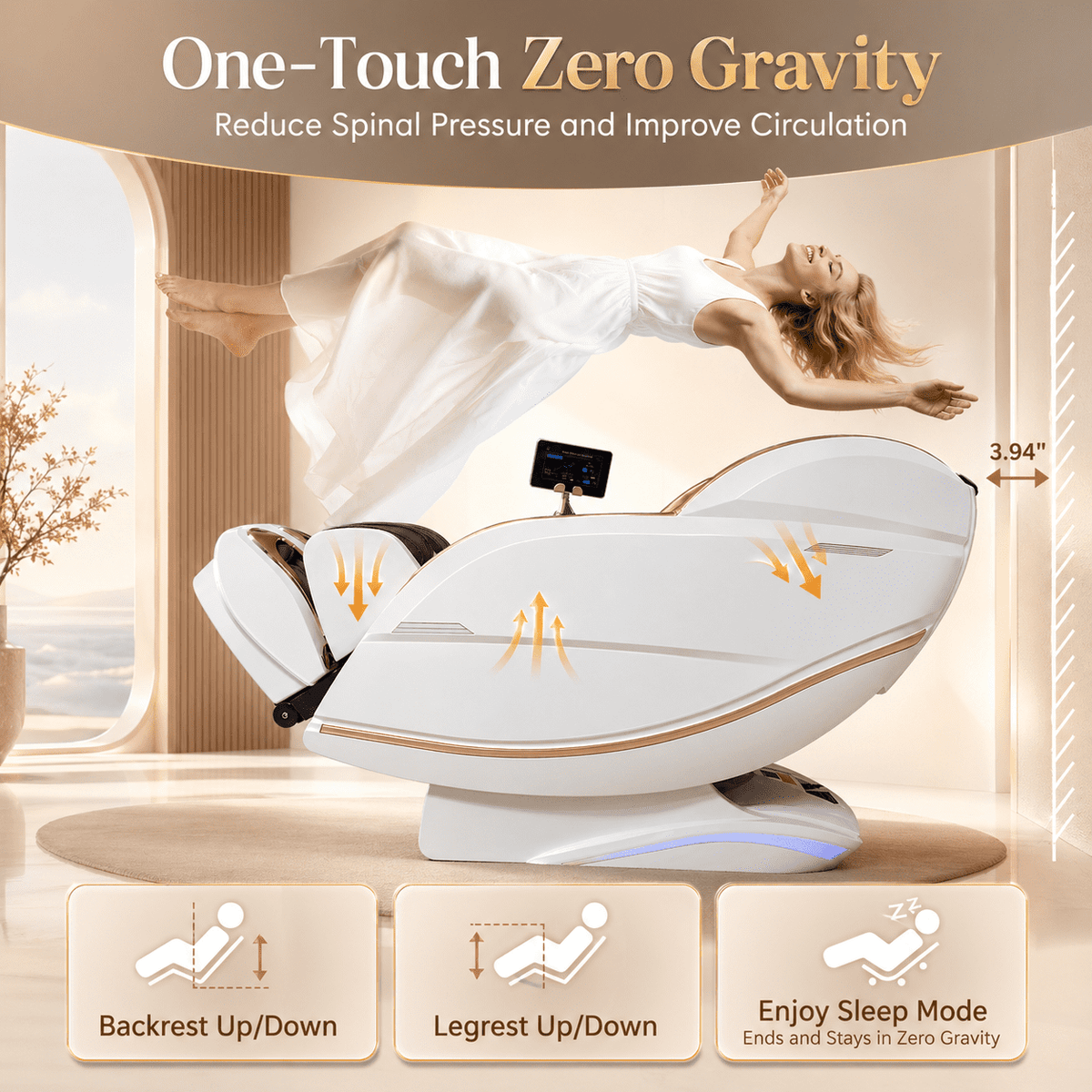 Kollecktiv 203 Royal 4D Full Body Massage Chair
