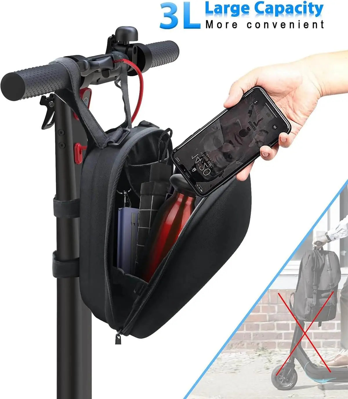 Waterproof Storag  Electric Scooter Bag