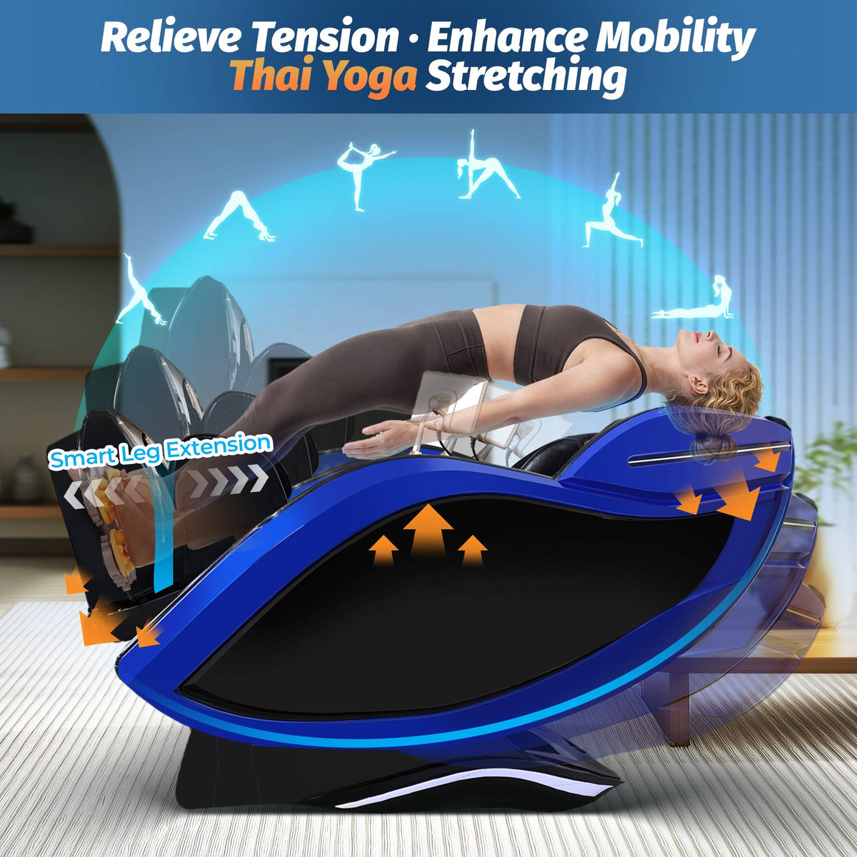 Kollecktiv 204 Heated 4D Massage Chair